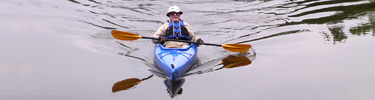 A pleased participant of the Delaware River Sojourn