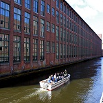 Canal boat tour in the 
