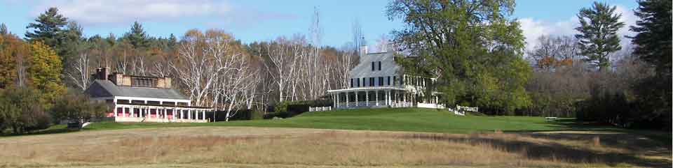 The Little Studio and Saint-Gaudens' home 