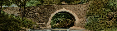 historic Stone Arch Bridge postcard