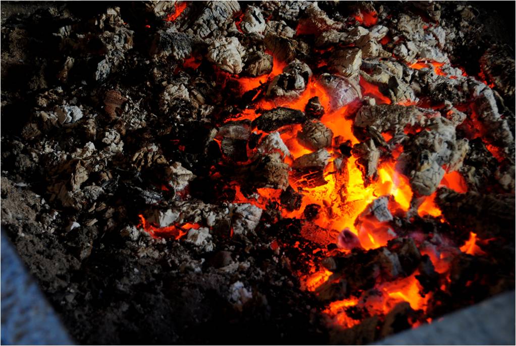 Burning Charcoal Burning Charcoal