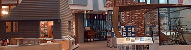 The interior of the Regional Visitor Center in Salem