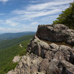 View from little stoney man.