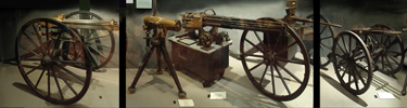 Machine Gun Display. (c) James Langone