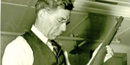 John Garand with M1 Rifle John Garand with M1 Rifle