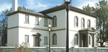Exterior of Touro Synagogue, Newport, RI