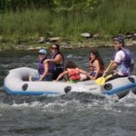 The mild rapids and quiet pools are ideal for families and first time boaters.