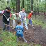 National Trails Day volunteers