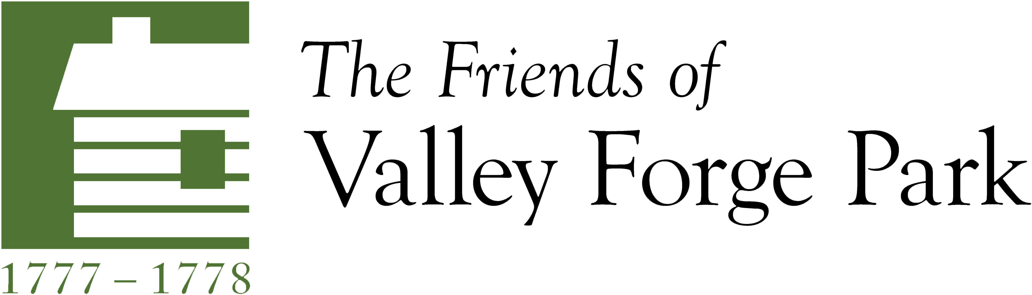 White hut with green background representing the Friends logo White hut with green background representing the Friends logo