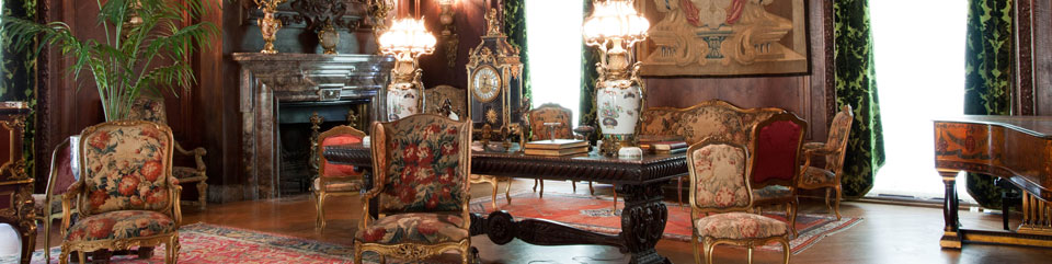 The Living Room in the Vanderbilt Mansion