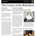 Women's Rights National Historical Park Newspaper The Center of the Rebellion