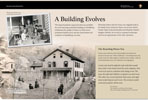 A Building Evolves wayside exhibit