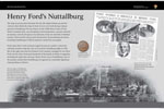Henry Fords Nuttallburg wayside exhibit