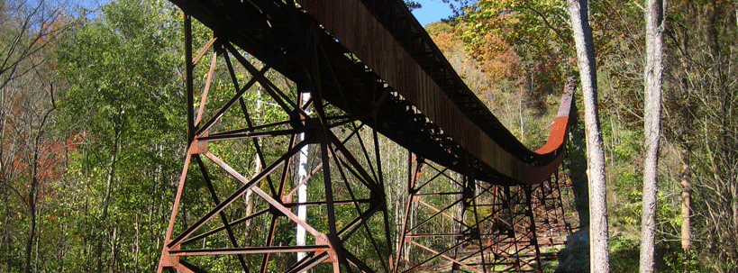 coal conveyor at Nuttallburg