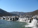 Sandstone Falls in Winter