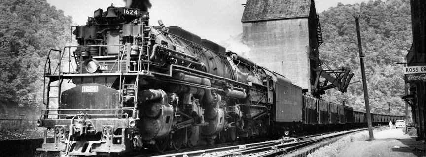 historic photo of steam train