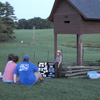 ranger conducting bat chat program