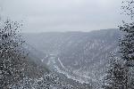 Snow in the Gorge