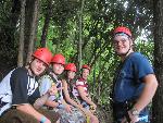 Climbers Wait Their Turn
