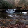 waterfall at Camp Creek State Park