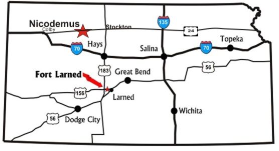 Kansas map