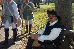 Colonial reenactor
