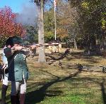 Musket firing