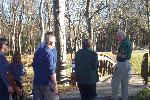 Park volunteer leads tour