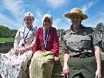 Little reenactors & Ranger Melinda M Zupon