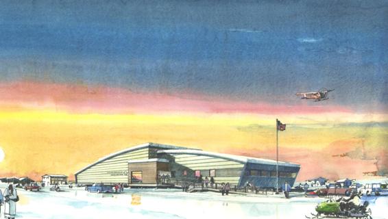 Artist's rendition of proposed building Artist's rendition of proposed building