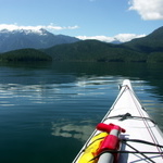 Kayaking on Ross Lake
