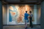 Map at North Cascades Visitor Center