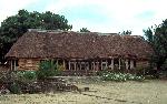 Photo of a traditional fale at Pago Pago, ca 1965