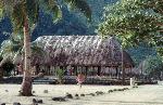 Photo of a traditional Samoan fale