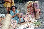 Photo of a Tutuila open market, 1965