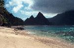 Ofu Beach & Sunu'itao Peak