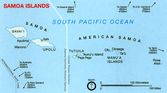 HTM map of the two Samoas