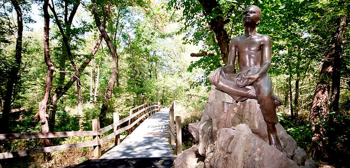 Statue at George Washington Carver National Monument