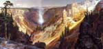 Photo of Thomas Moran's 1872 painting, called 