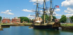 Photo of tall ship at Salem Maritime National Historic Site