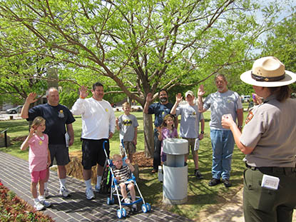 Junior Rangers get sworn in
