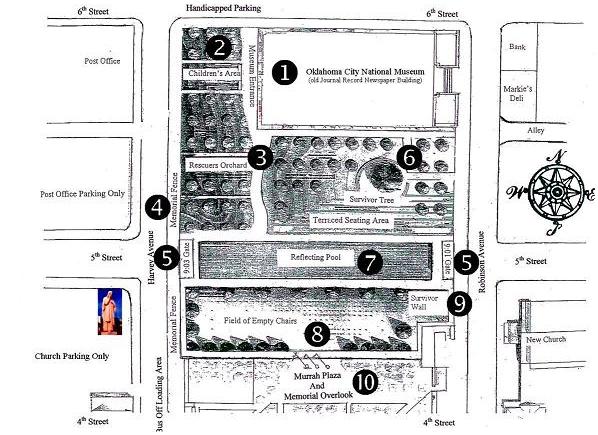 Outdoor Symbolic Memorial Map