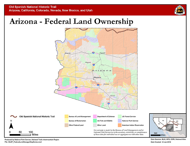OLSP_FederalLandManagerMapSeries_AZ