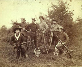 Historic photo of the members of the Seattle Press Expedition