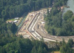 Elwha water facilities under construction