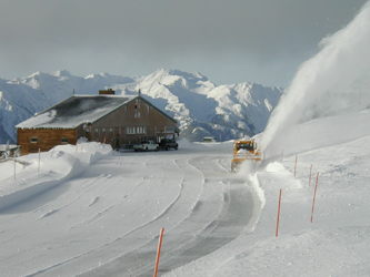 Hurricane Ridge in Winter