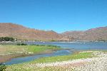Emigrants bid farewell to the Snake River.