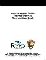 Program Review of Intl Park Managers Roundtable Report Cover 150x200