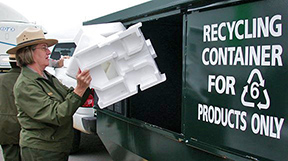 Recycling efforts at Mammoth Cave National Park Recycling efforts at Mammoth Cave National Park