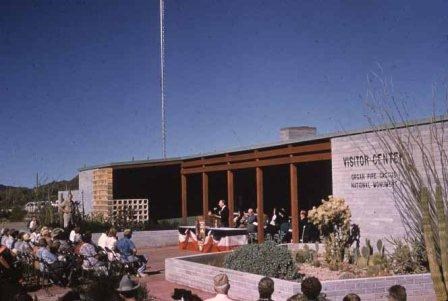 dedication of the Organ pipe cactus visitor center